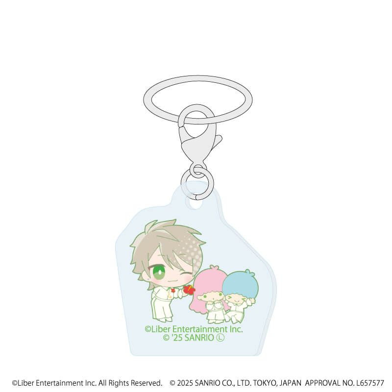 めじるしチャーム「A3!×Sanrio characters」01/S＆S コンプリートBOX(全12種)(ミニキャライラスト)