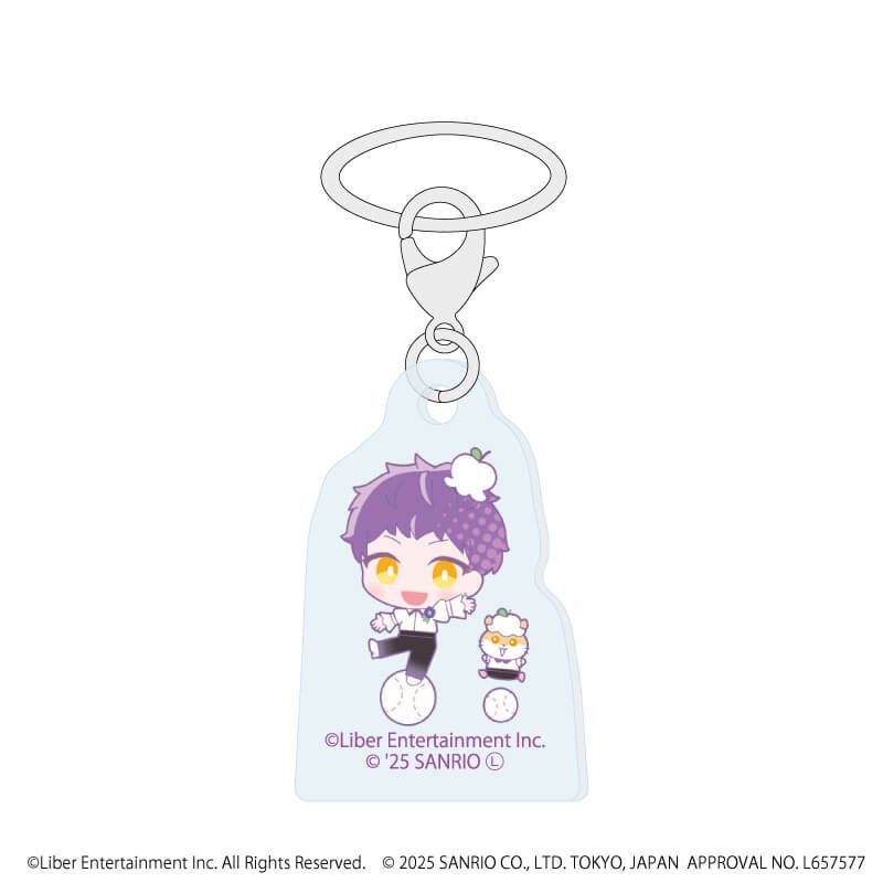 めじるしチャーム「A3!×Sanrio characters」01/S＆S コンプリートBOX(全12種)(ミニキャライラスト)