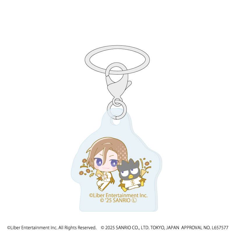 めじるしチャーム「A3!×Sanrio characters」02/A＆W ブラインド(12種)(ミニキャライラスト)