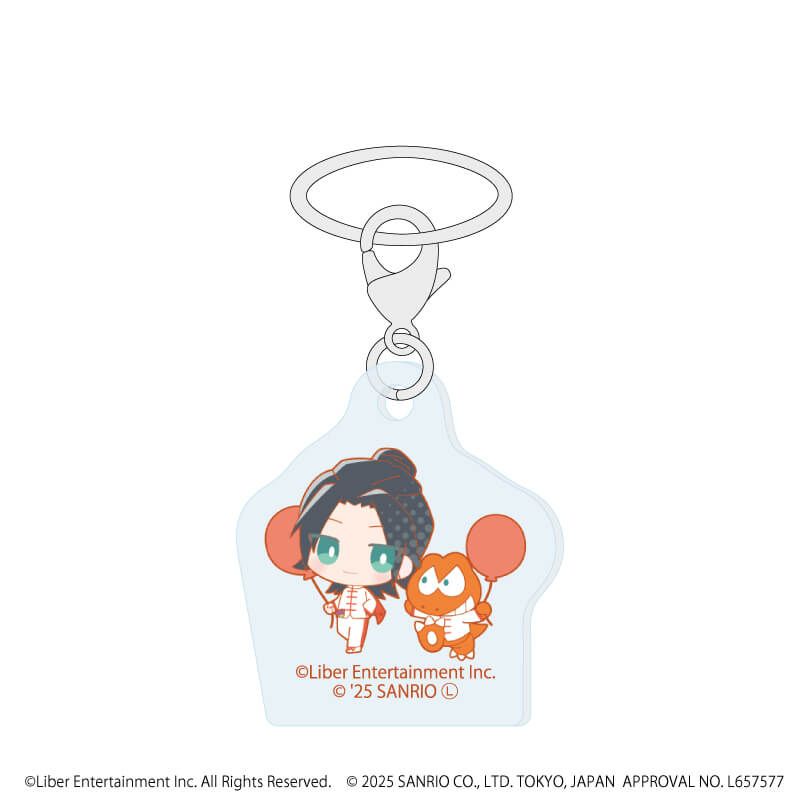 めじるしチャーム「A3!×Sanrio characters」02/A＆W ブラインド(12種)(ミニキャライラスト)