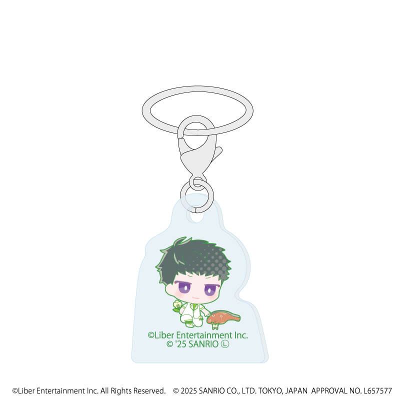 めじるしチャーム「A3!×Sanrio characters」02/A＆W ブラインド(12種)(ミニキャライラスト)