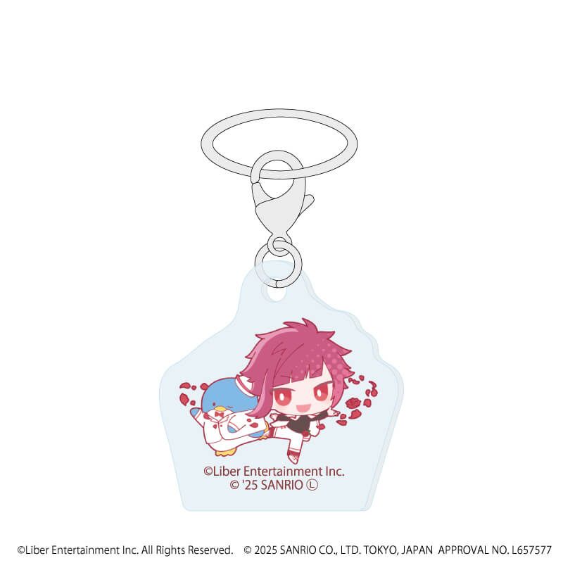 めじるしチャーム「A3!×Sanrio characters」02/A＆W ブラインド(12種)(ミニキャライラスト)
