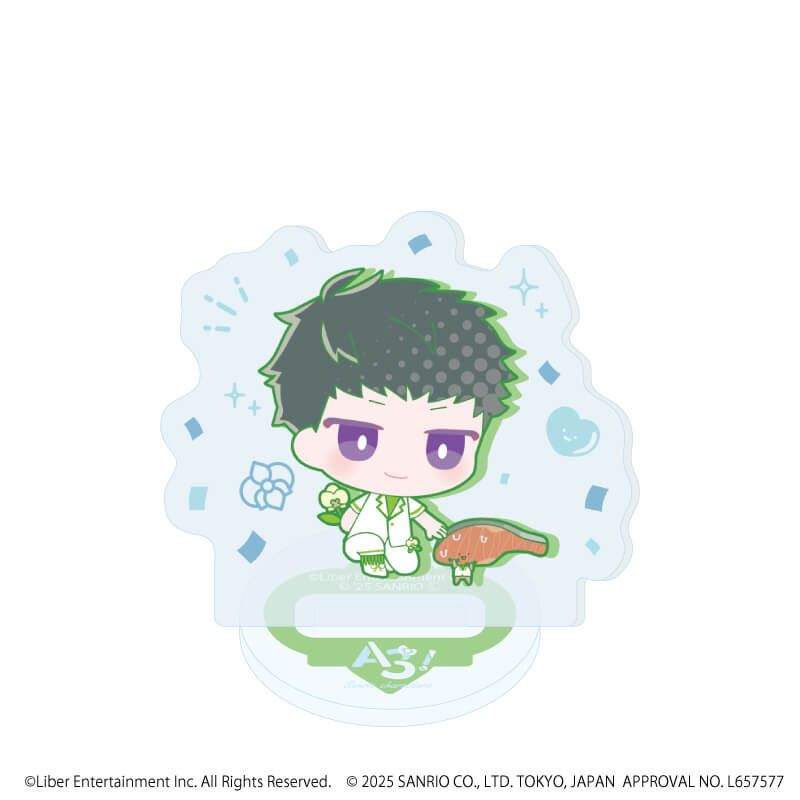 アクリルぷちスタンド「A3!×Sanrio characters」06/A＆W ブラインド(12種)(ミニキャライラスト)