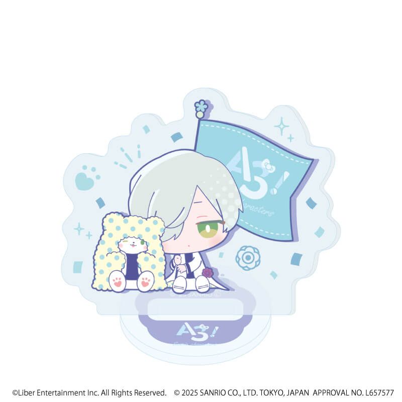 アクリルぷちスタンド「A3!×Sanrio characters」06/A＆W ブラインド(12種)(ミニキャライラスト)
