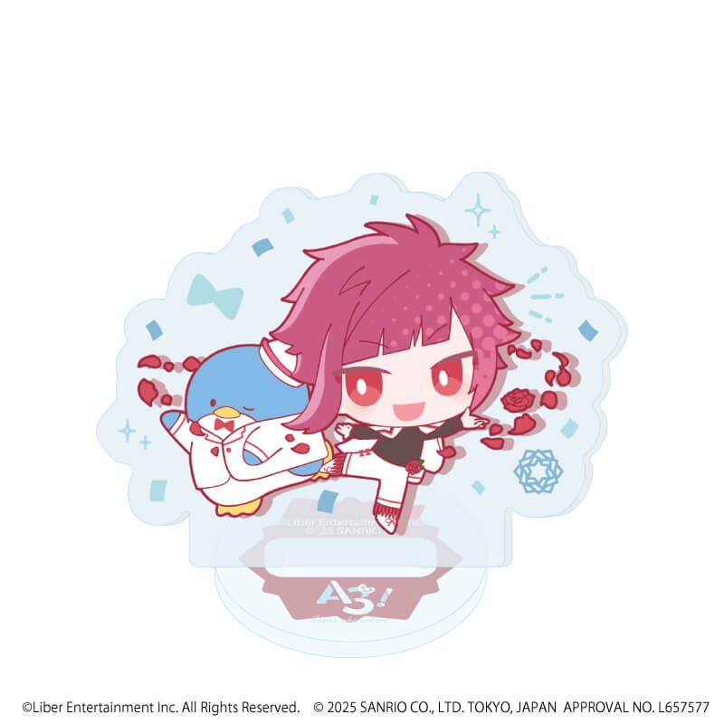 アクリルぷちスタンド「A3!×Sanrio characters」06/A＆W ブラインド(12種)(ミニキャライラスト)