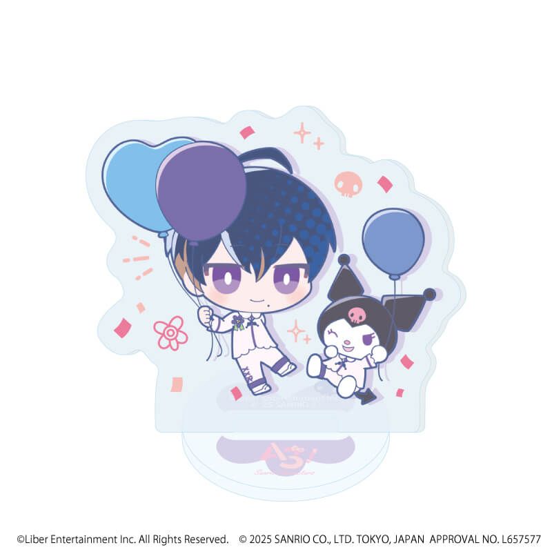 アクリルぷちスタンド「A3!×Sanrio characters」05/S＆S ブラインド(12種)(ミニキャライラスト)