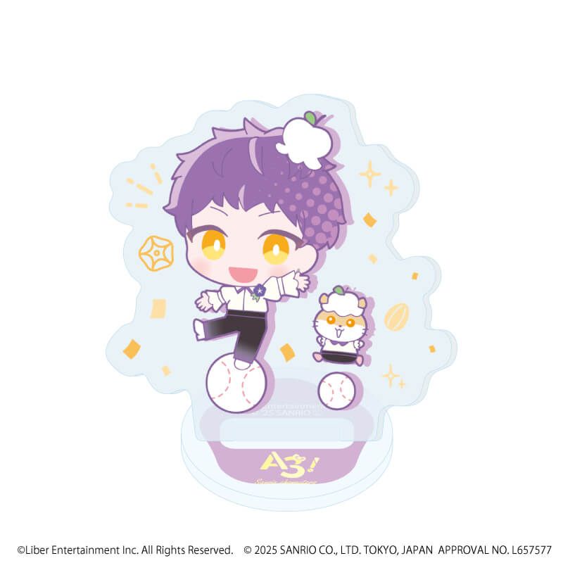 アクリルぷちスタンド「A3!×Sanrio characters」05/S＆S ブラインド(12種)(ミニキャライラスト)