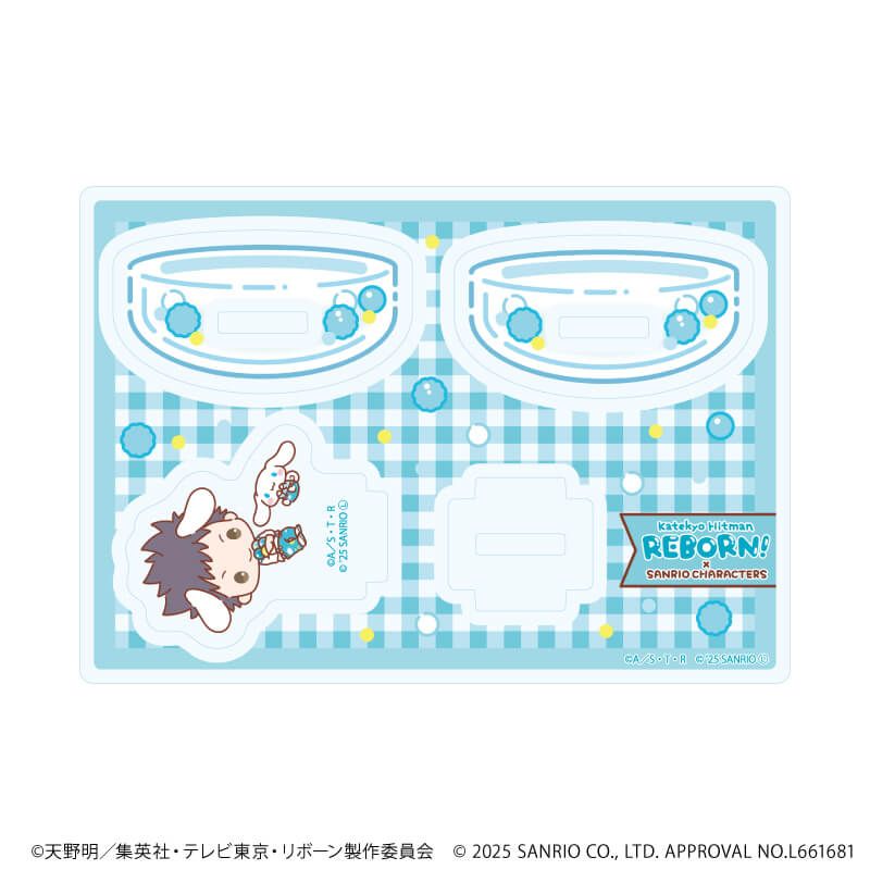 ゆらゆらアクリルスタンド「家庭教師ヒットマンREBORN!×SANRIO CHARACTERS」04/山本武×シナモロール(コラボイラスト)