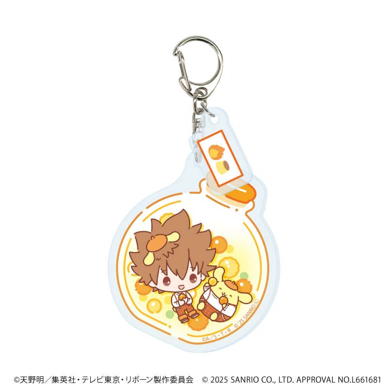 パーツ付きアクリルキーホルダー「家庭教師ヒットマンREBORN!×SANRIO CHARACTERS」01/コンプリートセット(全11種)(コラボイラスト)