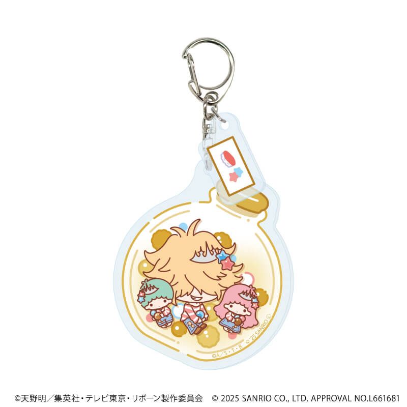 パーツ付きアクリルキーホルダー「家庭教師ヒットマンREBORN!×SANRIO CHARACTERS」01/コンプリートセット(全11種)(コラボイラスト)