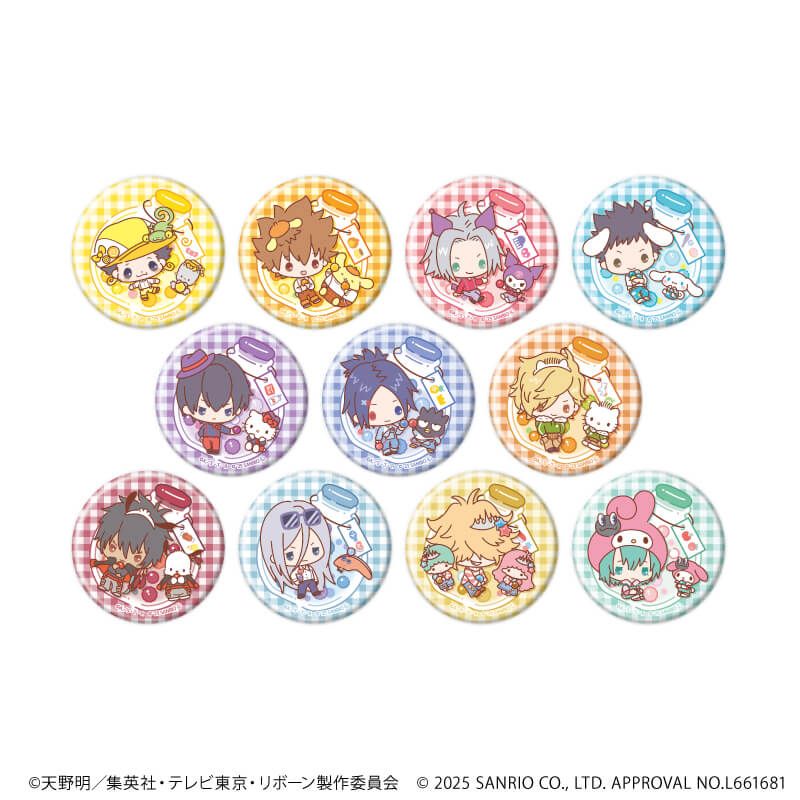 缶バッジ「家庭教師ヒットマンREBORN!×SANRIO CHARACTERS」06/コンプリートセット(全11種)(コラボイラスト)