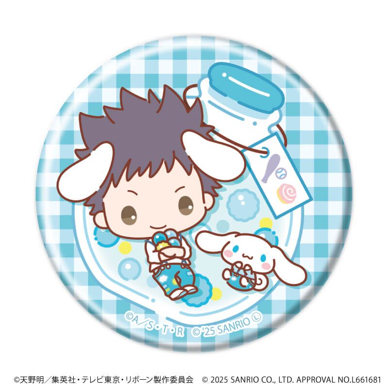 缶バッジ「家庭教師ヒットマンREBORN!×SANRIO CHARACTERS」06/コンプリートセット(全11種)(コラボイラスト)