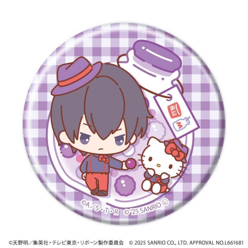 缶バッジ「家庭教師ヒットマンREBORN!×SANRIO CHARACTERS」06/コンプリートセット(全11種)(コラボイラスト)