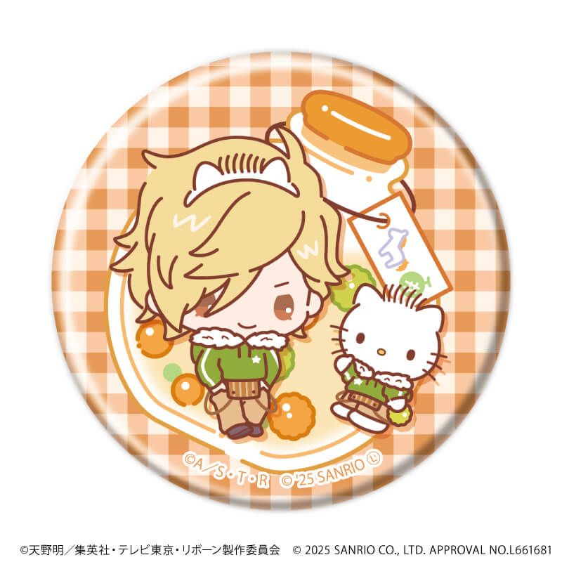 缶バッジ「家庭教師ヒットマンREBORN!×SANRIO CHARACTERS」06/コンプリートセット(全11種)(コラボイラスト)