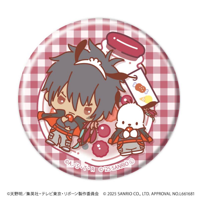 缶バッジ「家庭教師ヒットマンREBORN!×SANRIO CHARACTERS」06/コンプリートセット(全11種)(コラボイラスト)