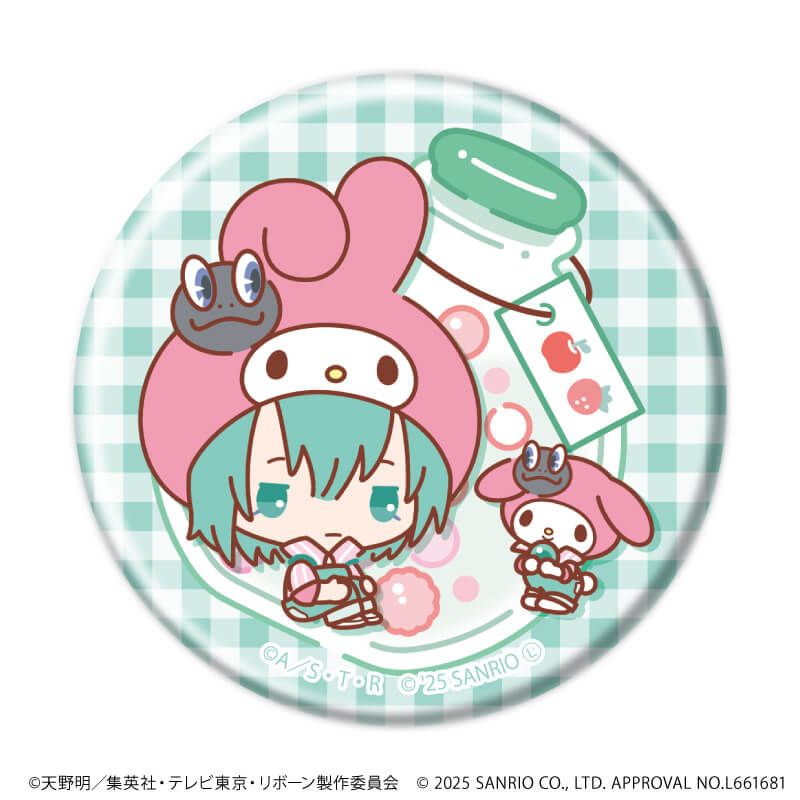 缶バッジ「家庭教師ヒットマンREBORN!×SANRIO CHARACTERS」06/コンプリートセット(全11種)(コラボイラスト)