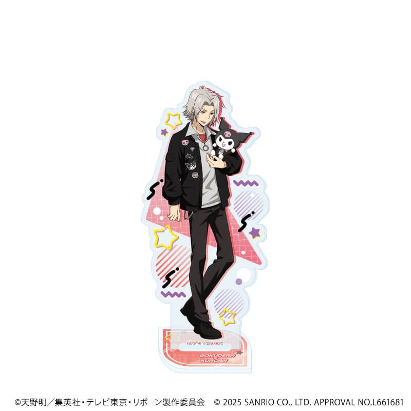 アクリルスタンド「家庭教師ヒットマンREBORN!×SANRIO CHARACTERS」41/獄寺隼人×クロミ(コラボイラスト)