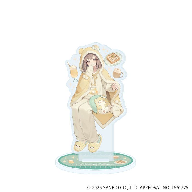 アクリルスタンド「赤倉×サンリオキャラクターズ」54/まるもふびより(コラボイラスト)