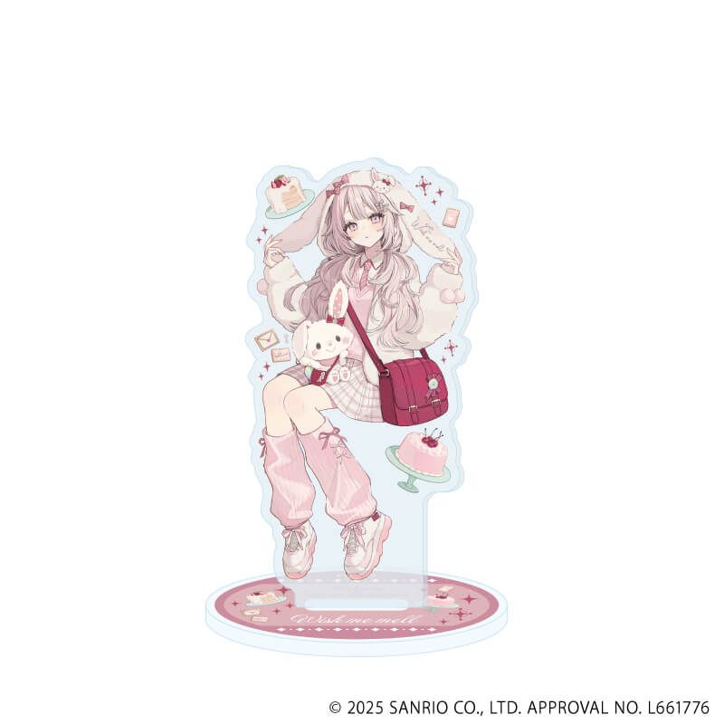 アクリルスタンド「赤倉×サンリオキャラクターズ」52/ウィッシュミーメル(コラボイラスト)