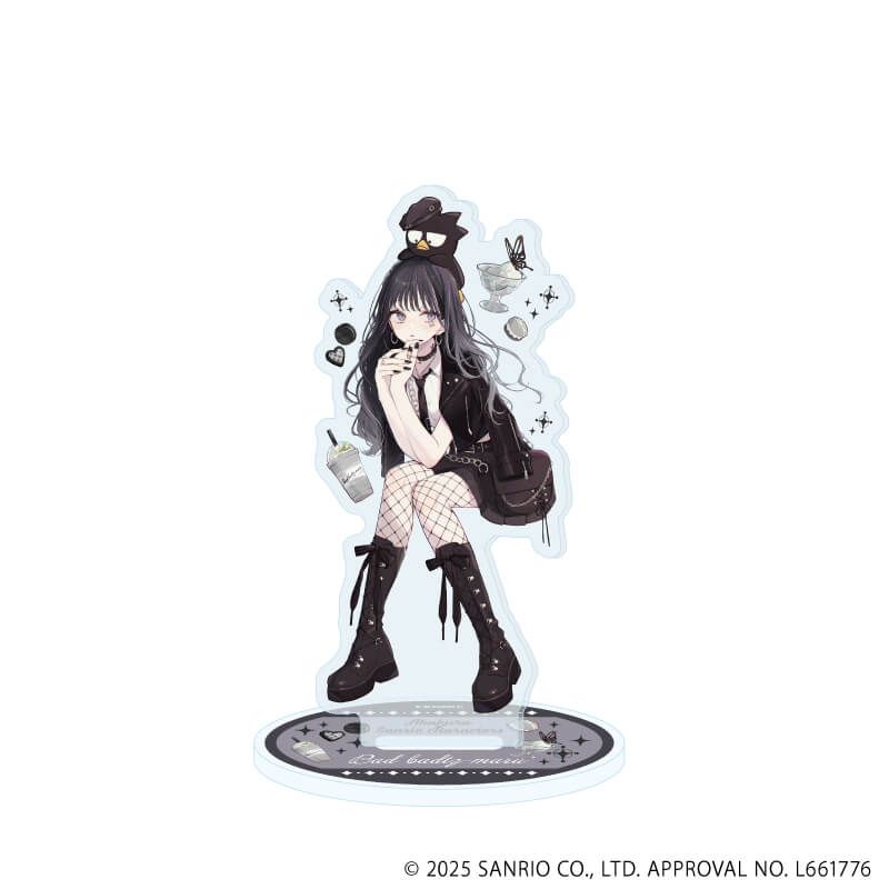 アクリルスタンド「赤倉×サンリオキャラクターズ」49/バッドばつ丸(コラボイラスト)