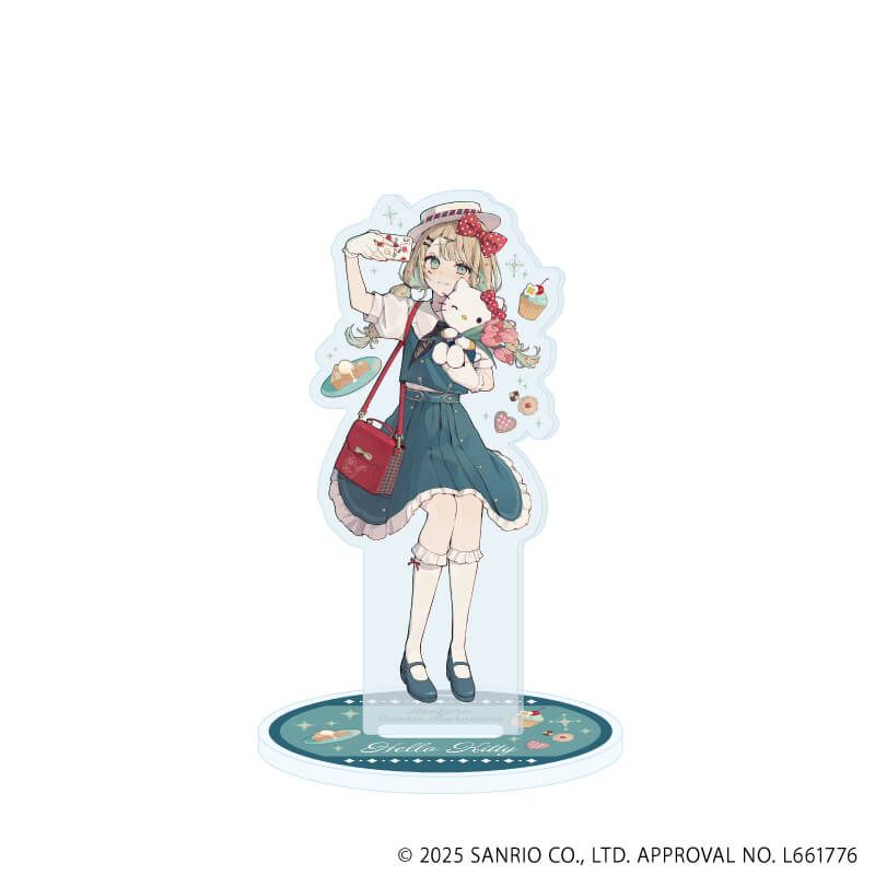 アクリルスタンド「赤倉×サンリオキャラクターズ」40/ハローキティ(コラボイラスト)