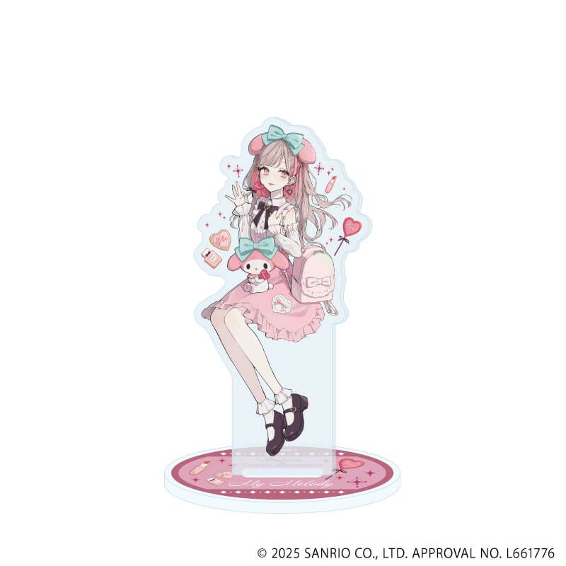 アクリルスタンド「赤倉×サンリオキャラクターズ」39/マイメロディ(コラボイラスト)