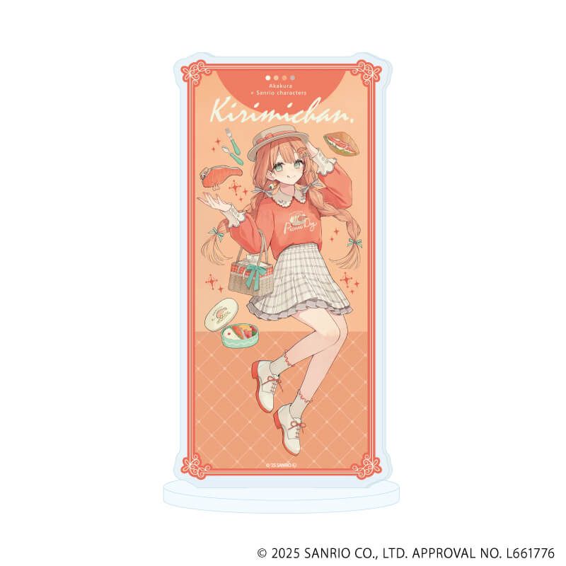 アクリルスタンド「赤倉×サンリオキャラクターズ」31/KIRIMIちゃん.(コラボイラスト)