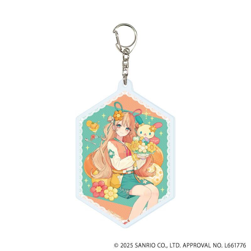 アクリルキーホルダー「赤倉×サンリオキャラクターズ」05/コンプリートBOX(全6種)(コラボイラスト)