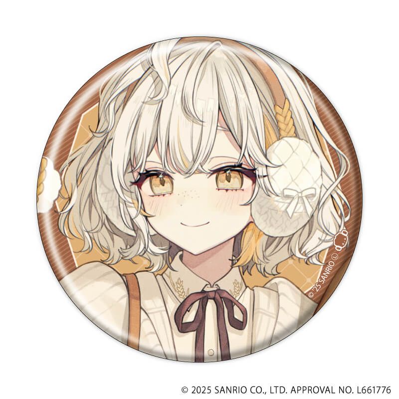 缶バッジ「赤倉×サンリオキャラクターズ」03/ブラインド(12種)(コラボイラスト)