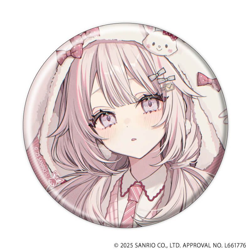 缶バッジ「赤倉×サンリオキャラクターズ」03/ブラインド(12種)(コラボイラスト)