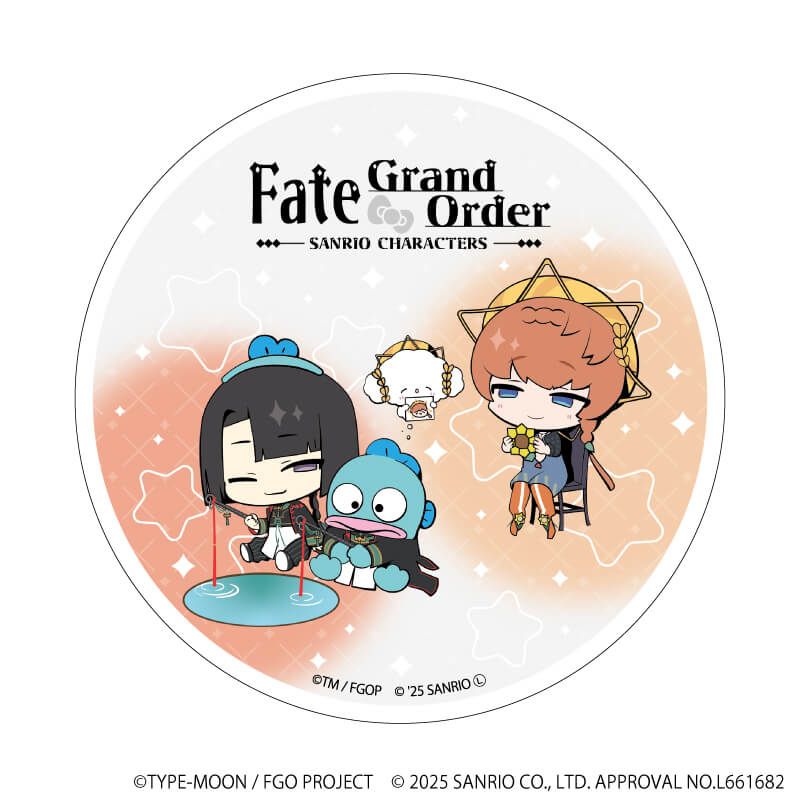 珪藻土コースター「Fate/Grand Order×サンリオキャラクターズ」05/デザインE(コラボイラスト)