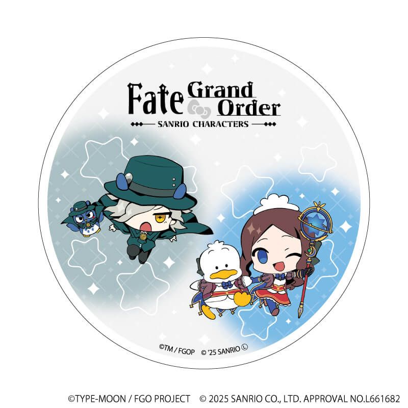 珪藻土コースター「Fate/Grand Order×サンリオキャラクターズ」04/デザインD(コラボイラスト)