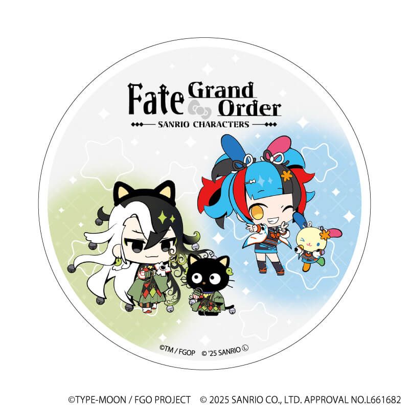 珪藻土コースター「Fate/Grand Order×サンリオキャラクターズ」03/デザインC(コラボイラスト)