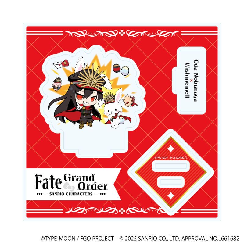 アクリルスタンドプレート「Fate/Grand Order×サンリオキャラクターズ」17/織田信長×ウィッシュミーメル(コラボイラスト)