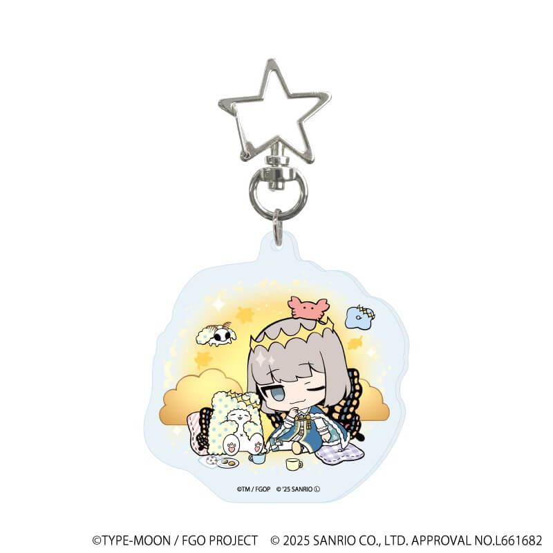 星型ナスカンアクリルキーホルダー「Fate/Grand Order×サンリオキャラクターズ」03/コンプリートセット(全8種)(コラボイラスト)