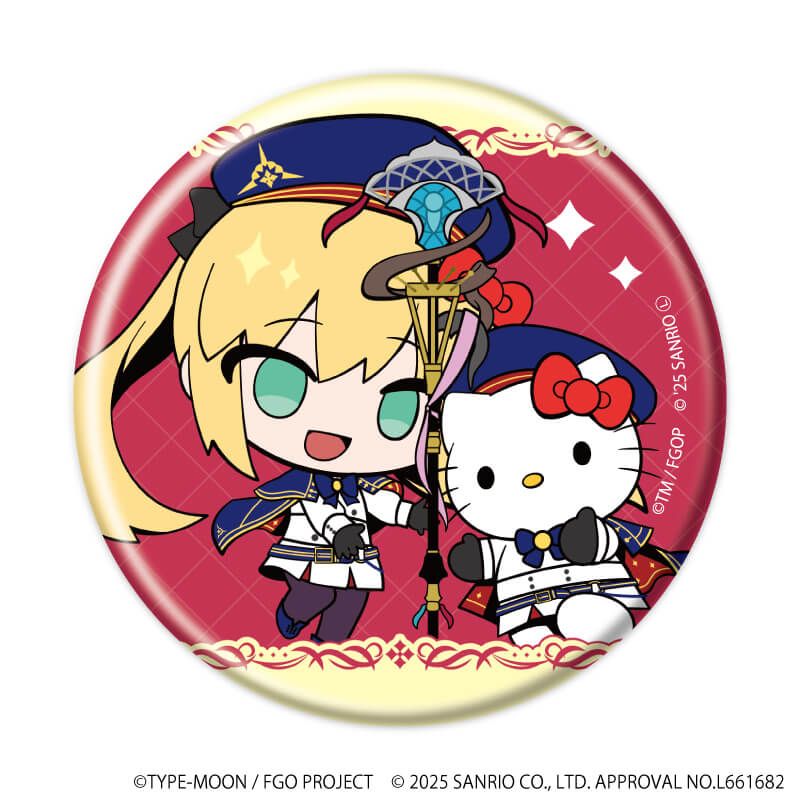 缶バッジ「Fate/Grand Order×サンリオキャラクターズ」03/コンプリートセット(全8種)(コラボイラスト)