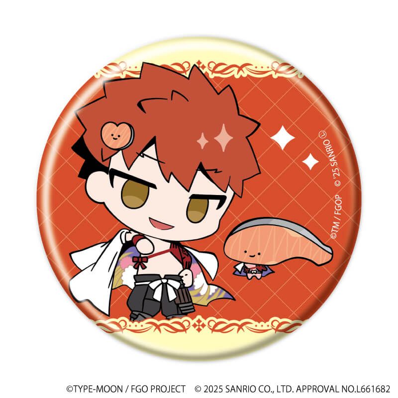 缶バッジ「Fate/Grand Order×サンリオキャラクターズ」03/コンプリートセット(全8種)(コラボイラスト)
