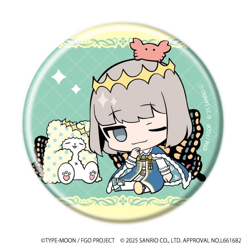 缶バッジ「Fate/Grand Order×サンリオキャラクターズ」03/コンプリートセット(全8種)(コラボイラスト)