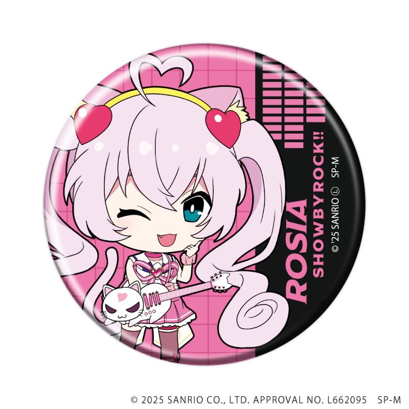 缶バッジ「SHOW BY ROCK!!」50/対バンver. コンプリートセット(全10種)(ミニキャライラスト)