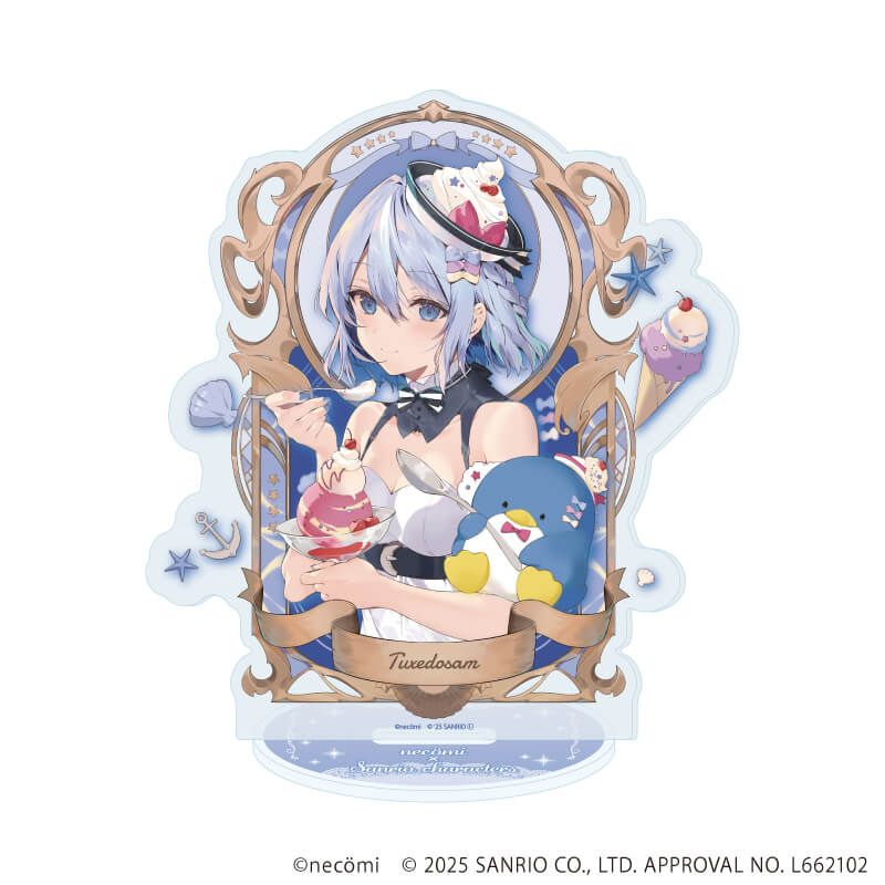 アクリルスタンド「necomi×サンリオキャラクターズ」03/タキシードサム(コラボイラスト)