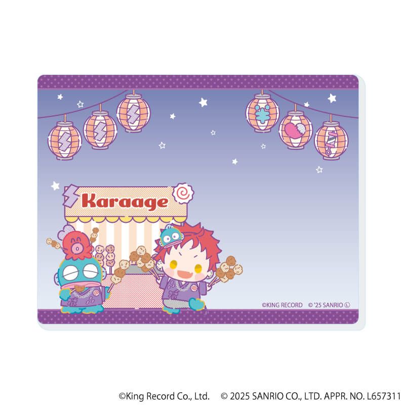 アクリルカード「ヒプノシスマイク SANRIO NAKAYOKU EDIT」02/コンプリートBOX(全9種)