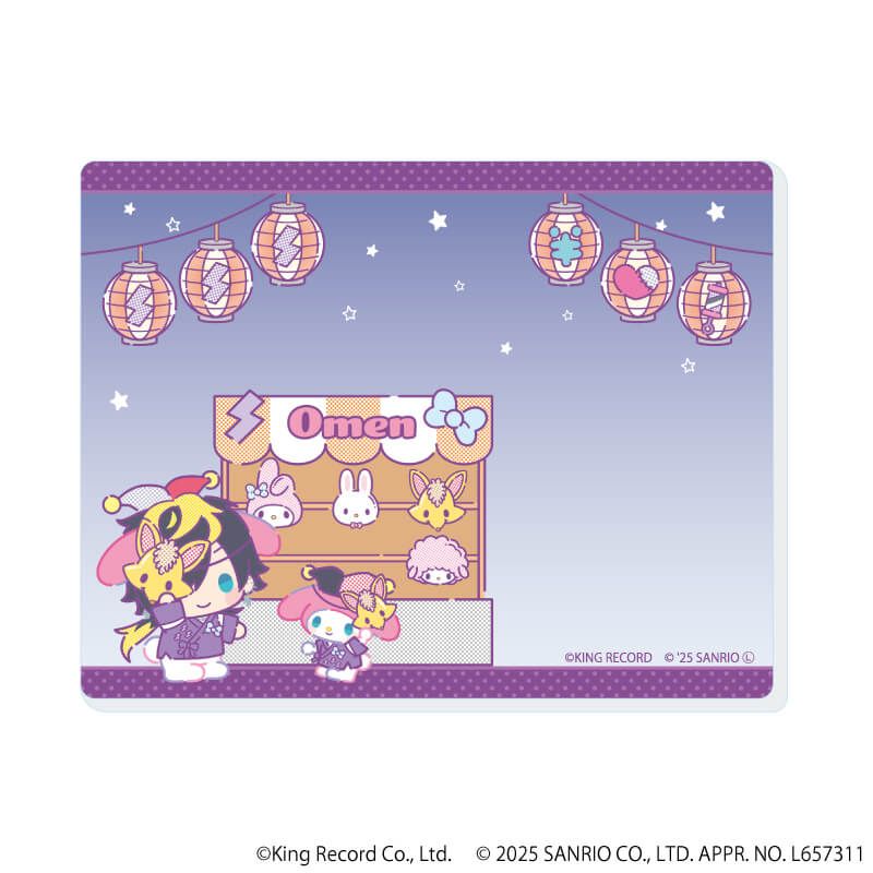 アクリルカード「ヒプノシスマイク SANRIO NAKAYOKU EDIT」02/コンプリートBOX(全9種)