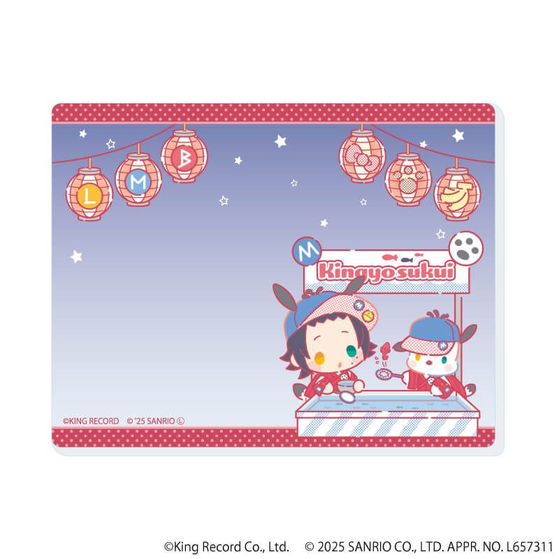 アクリルカード「ヒプノシスマイク SANRIO NAKAYOKU EDIT」01/コンプリートBOX(全9種)