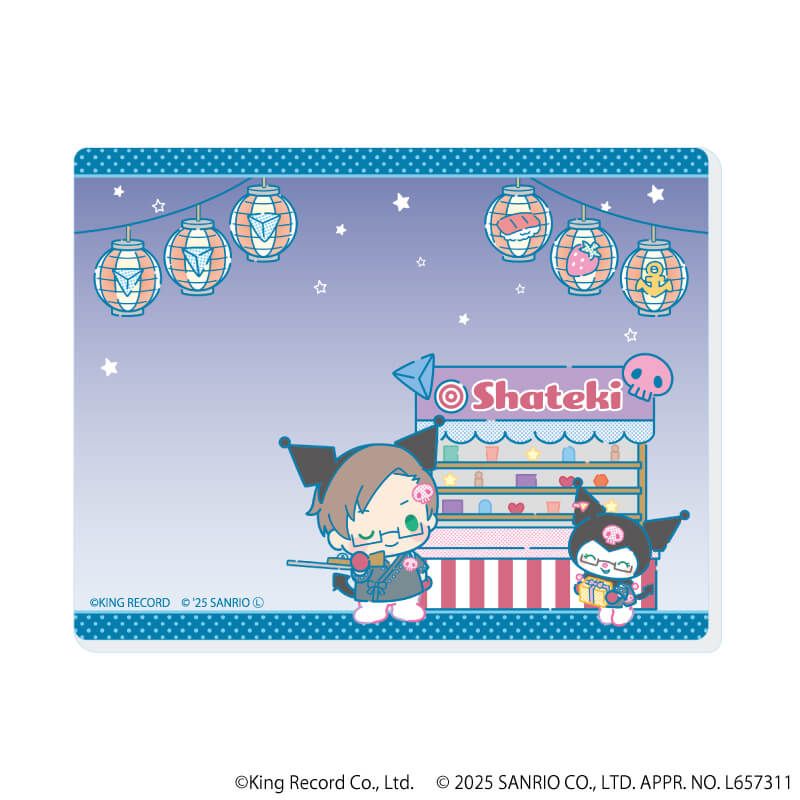アクリルカード「ヒプノシスマイク SANRIO NAKAYOKU EDIT」01/コンプリートBOX(全9種)