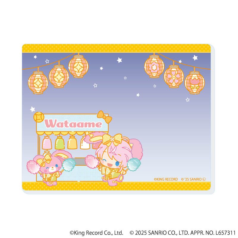 アクリルカード「ヒプノシスマイク SANRIO NAKAYOKU EDIT」01/コンプリートBOX(全9種)