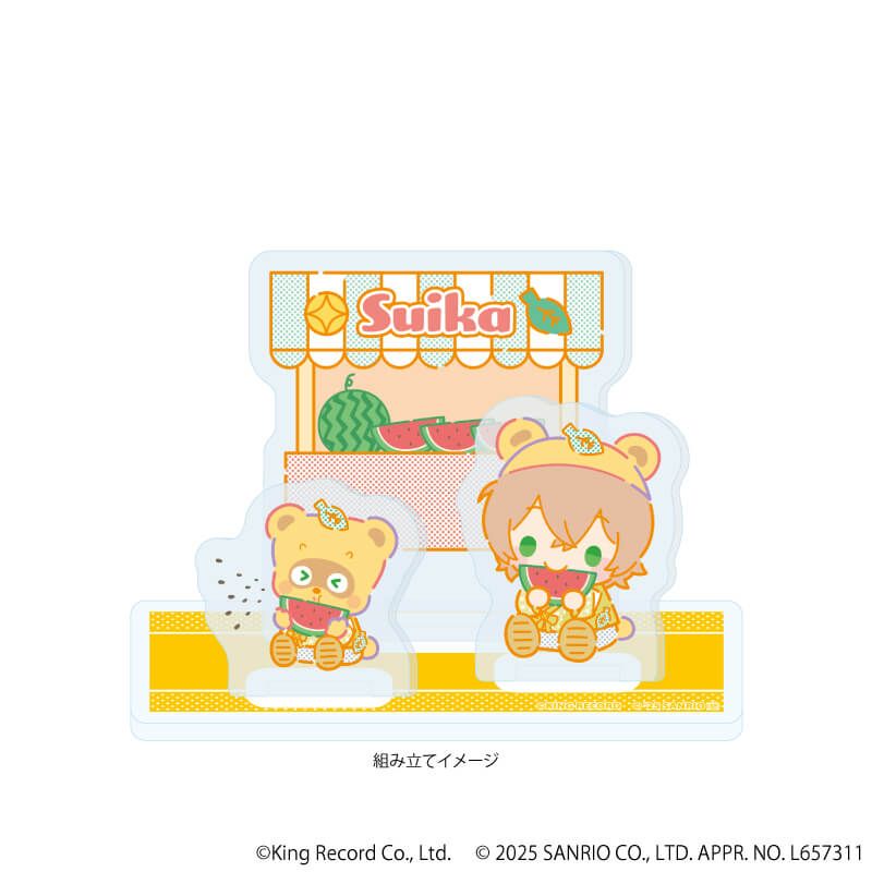 アクリルスタンドプレート「ヒプノシスマイク SANRIO NAKAYOKU EDIT」08/夢野 幻太郎