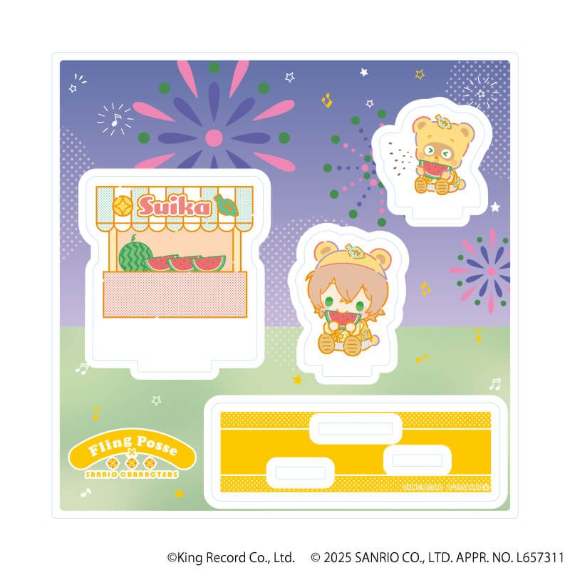 アクリルスタンドプレート「ヒプノシスマイク SANRIO NAKAYOKU EDIT」08/夢野 幻太郎