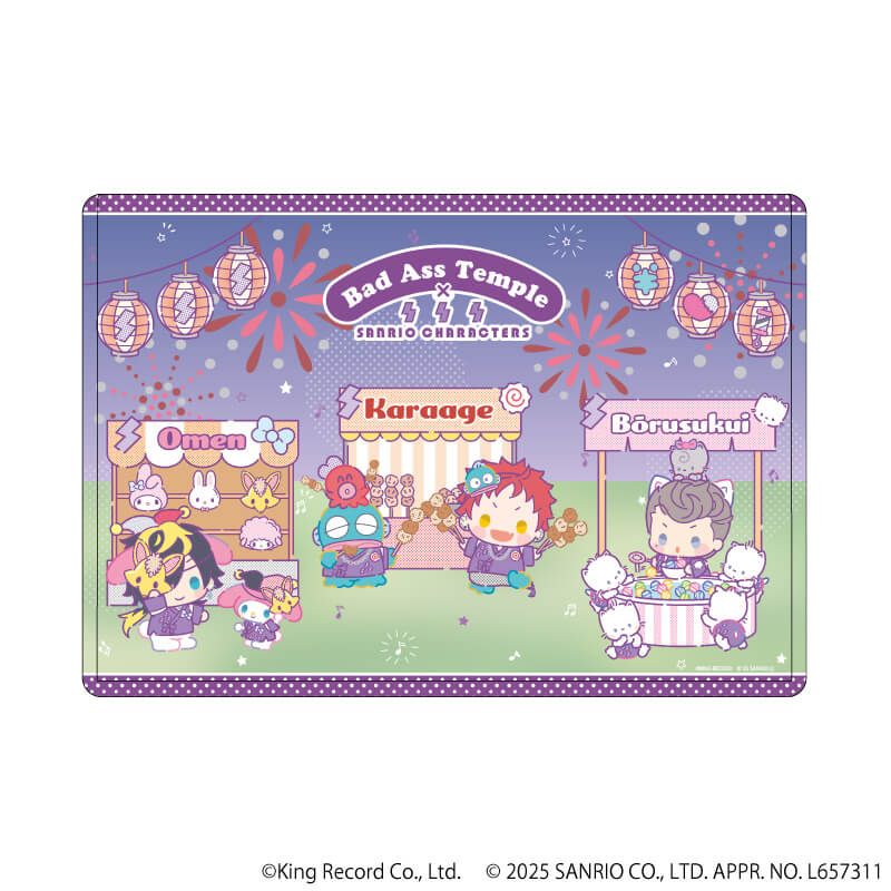 キャラクリアケース「ヒプノシスマイク SANRIO NAKAYOKU EDIT」06/Bad Ass Temple