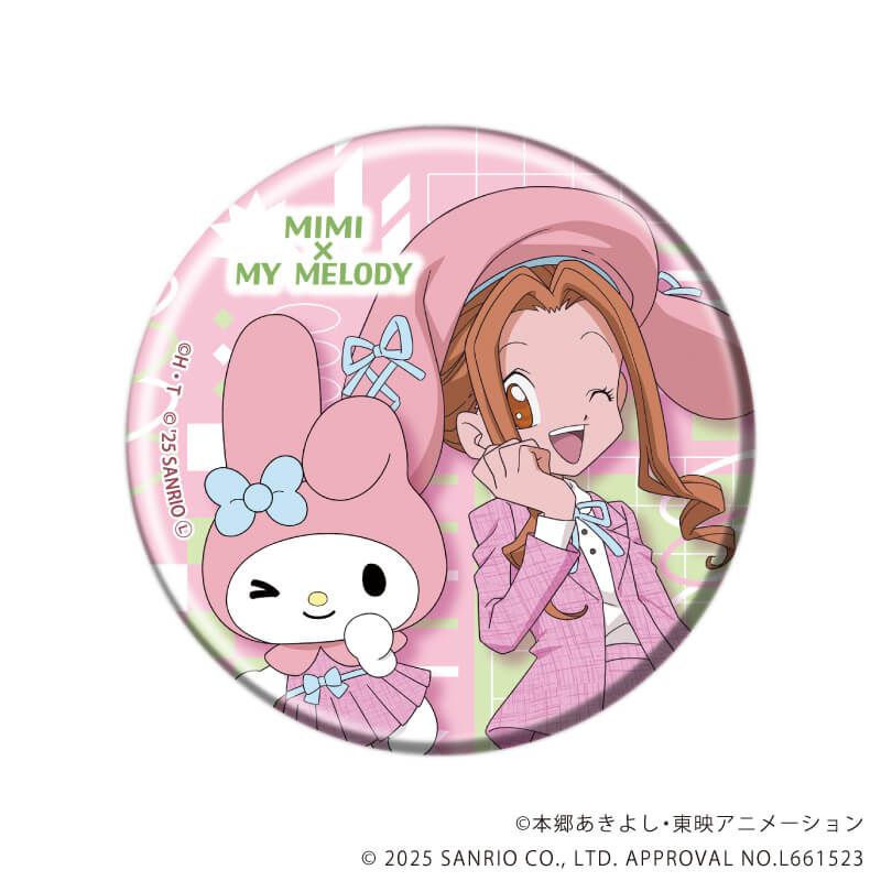 缶バッジ「デジモンアドベンチャー×サンリオキャラクターズ」01/BOX1 コンプリートセット(全8種)(コラボイラスト)