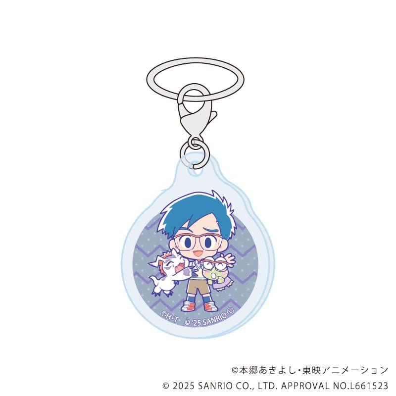 めじるしチャーム「デジモンアドベンチャー×サンリオキャラクターズ」01/ブラインド(8種)(コラボイラスト)